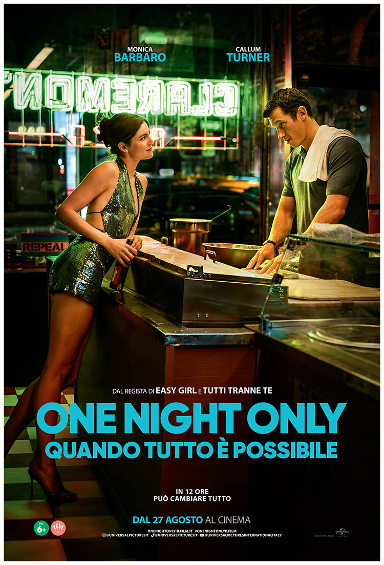 ONE NIGHT ONLY – QUANDO TUTTO È POSSIBILE Locandina