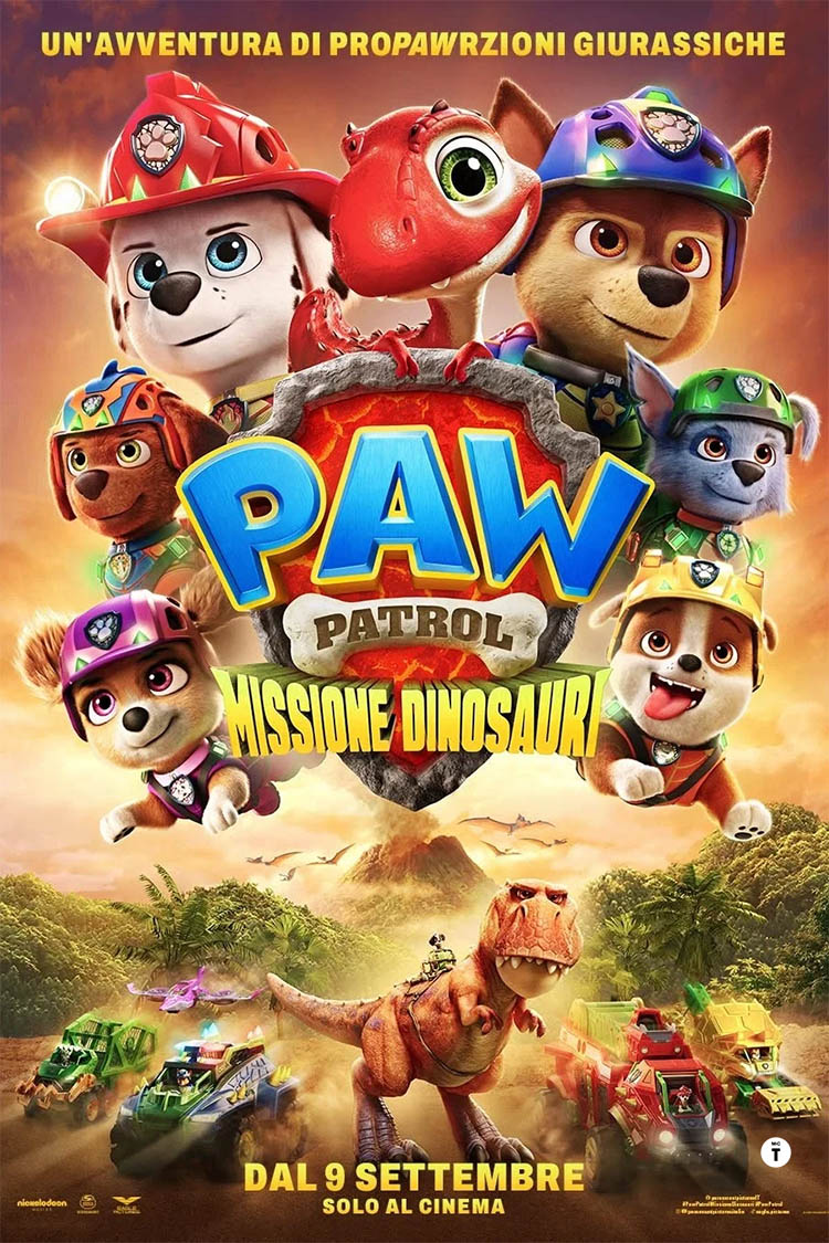 PAW PATROL: MISSIONE DINOSAURI Locandina