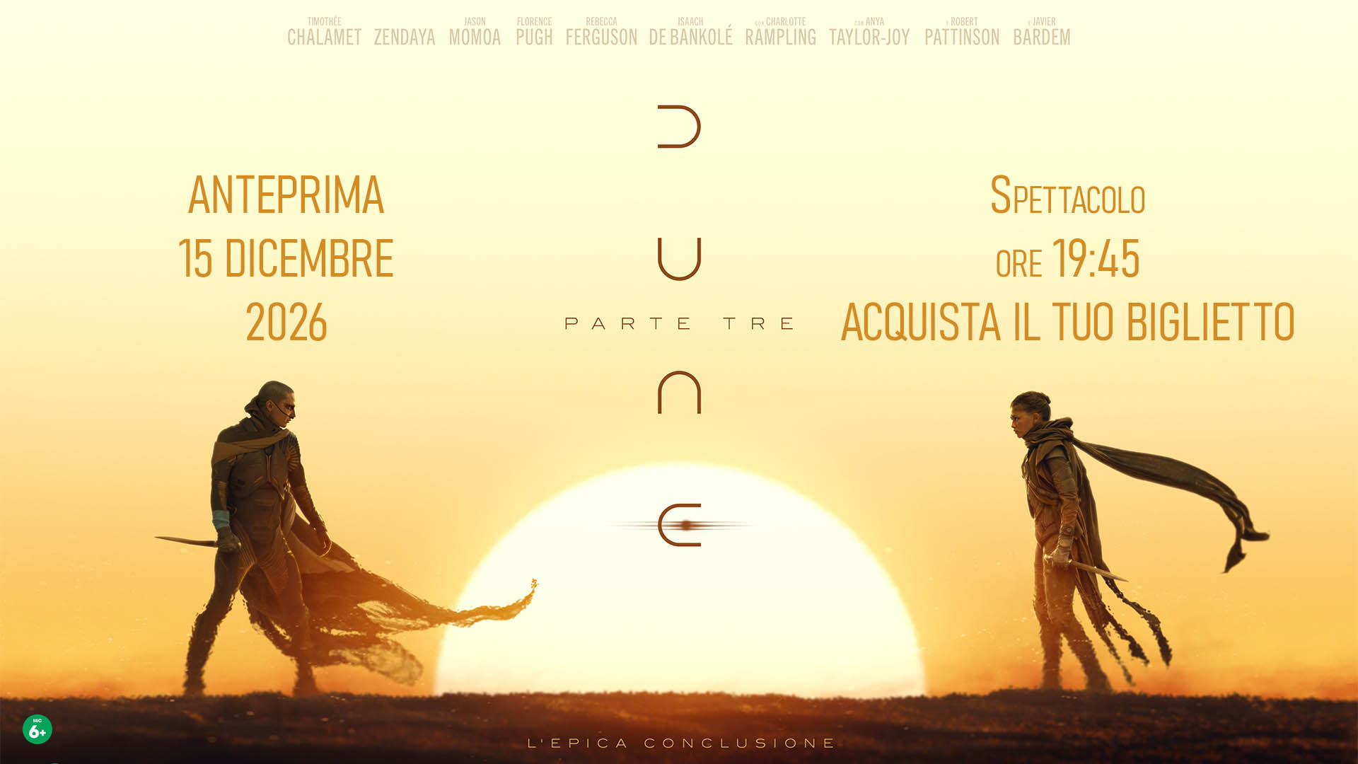 DUNE ANTEPRIMA