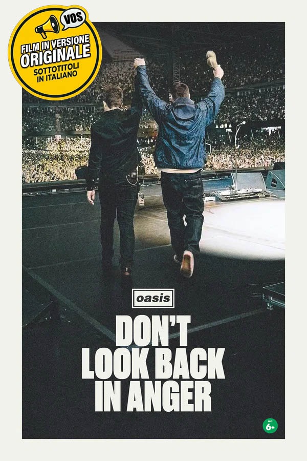 OASIS: DON’T LOOK BACK IN ANGER – VERSIONE ORIGINALE Locandina